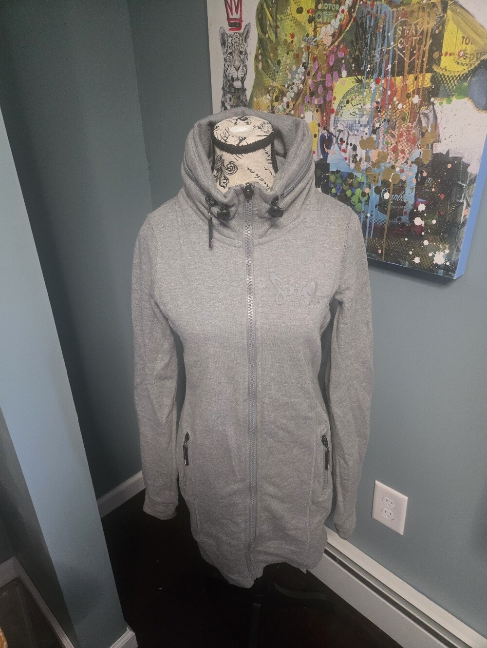 Triple Five Soul Y2K Zip-up Long Hoodie